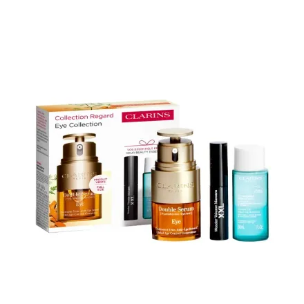 CLARINS SET DOUBLE SERUM OJOS COLLECTION