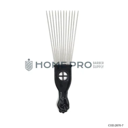 Pente Afro Metal Cod 6339