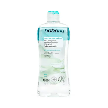 Micelar Babaria Bifasica Aloe 400ml