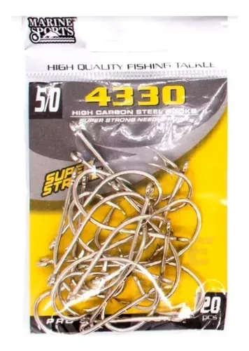 Marine Anzuelo 4330 Nickel Ct 5 0 20