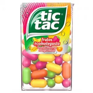 Pastilha Tic Tac Mix Frutas 16g
