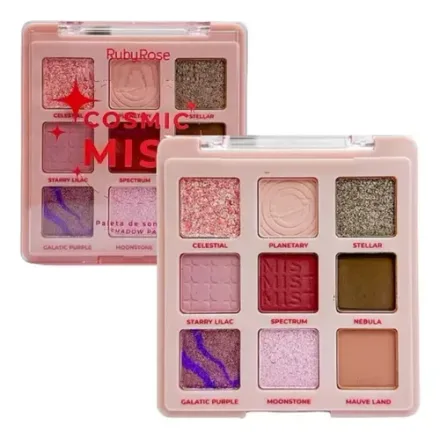 RUBY ROSE PALETA DE SOMBRAS COSMIC MIST HB-E2204