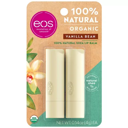 Eos Balsamo Labial Lip Vainilla Bean 2