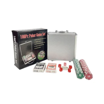 Set Maletin Poker 100 Piezas