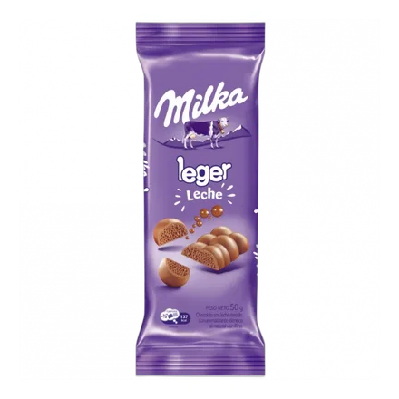 Chocolate Milka Airado Con Leche 50GR