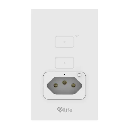 Interruptor Pared Zigbee 2 Gang Socket