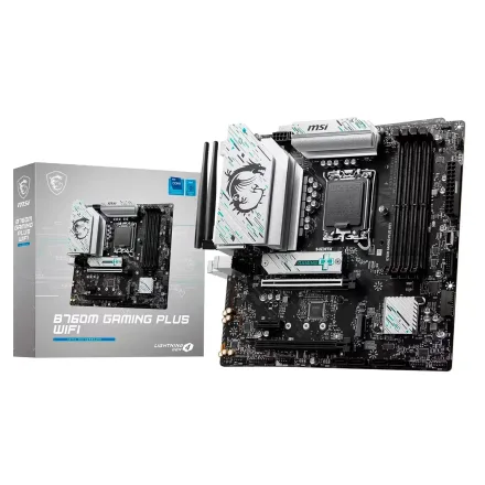 Placa Mae Msi Gaming Plus Ddr 5 Socket Lga 1700 Chipset B760 Atx