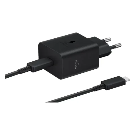 Carregador Samsung EP-TA4511XBEGWW 45W USB-C/USB-C + Cabo - Preto
