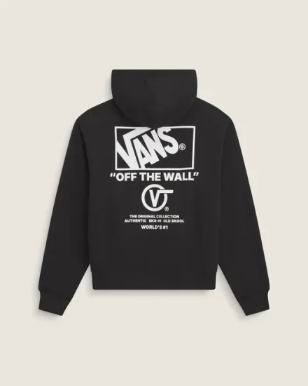 VANS SUDADERA STACKED HI PULLOVER VN000ST5Y28 NEGRO (T) L