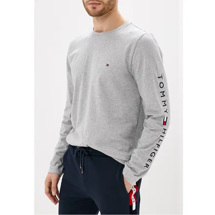 Camiseta Tommy Hilfiger Masculino P9V Heather 00L