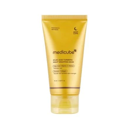 Mascarilla Medicube Kojic Acid Turmeric Night Wrapping Mask Agatres 75ml