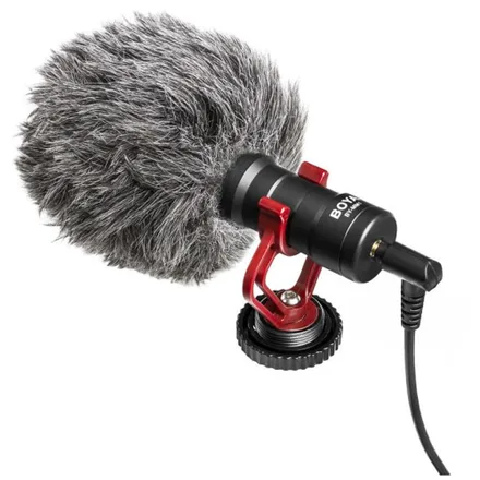Microfono Boya By MM1 Pro Sper Cardiod Universal Mm Trrs