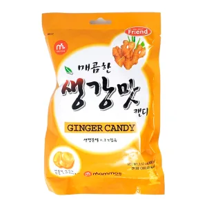 Bala Coreana Mammos Gengibre Pacote 80g