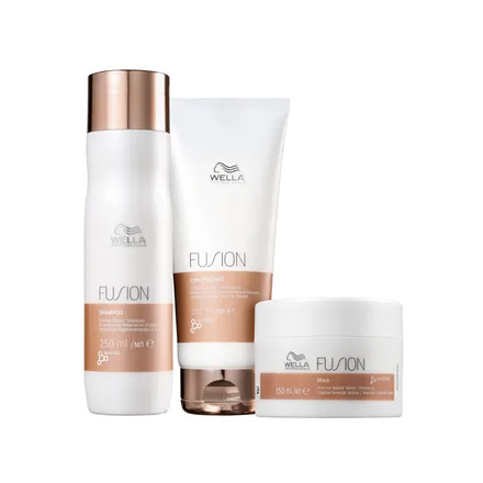 Wella Fusion Shampoo Plus Acondicionador Mascara 150ml 200ml 250ml