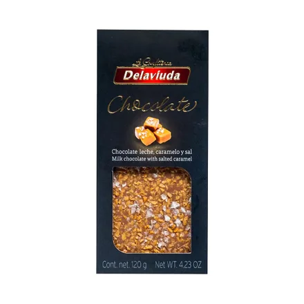 Chocolate Delaviuda Caramelo 120 Gr