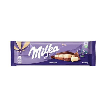 Chocolate Milka Triolade 280 Gr