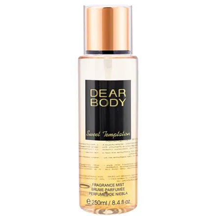 Colonia Dear Body Frag Mist Sweet Temptat Feminino 250ml