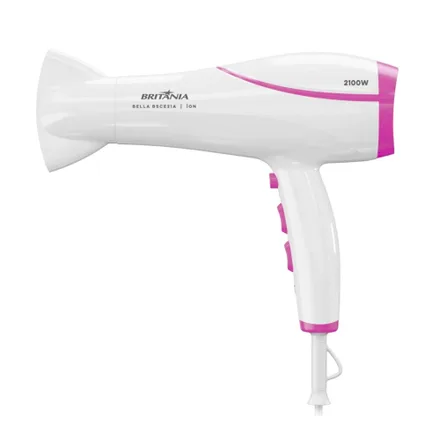 Secador Britania Bella BSCE21A Bivolt - White