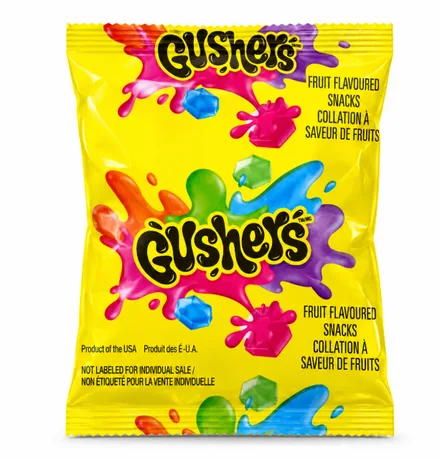 Gushers Gummies Varios Frutales 22g