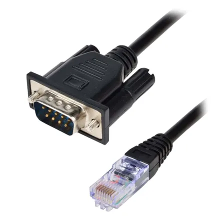 Cabo RJ45 Serial DB9 9 Pinos