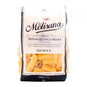 Macarrao Rigatoni Numero 31 Pacote La Molisana 500g