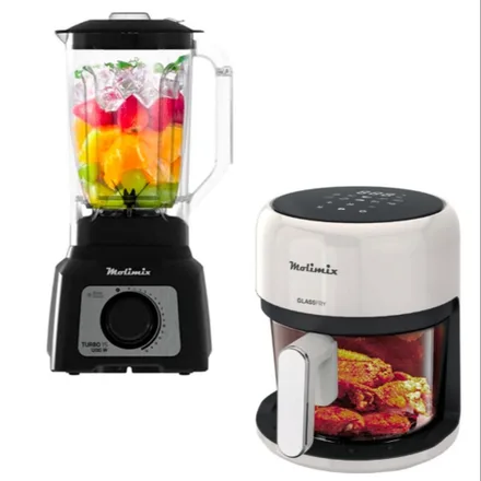 Freidora Airfry Molimix Maf 37 Plus Licuadora Ayetete Ml 1200