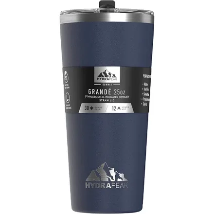 Copo Termico Hydrapeak Hp Grande 25 Navy 739ml