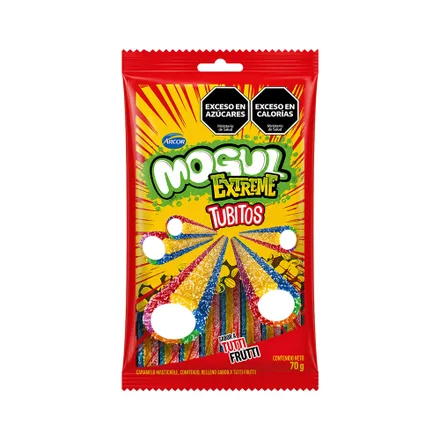 Gomitas Arcor Mogul Tubitos Tutti 70g