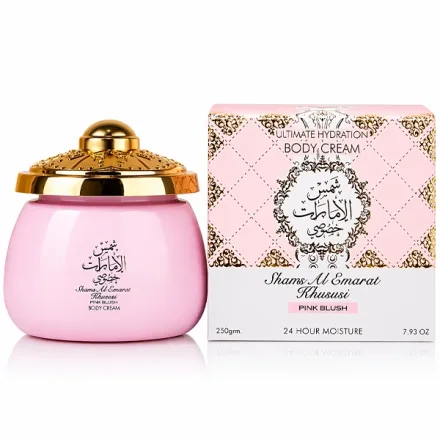 Corporal Hidratante Lattafa Shams Al Emarat Khususi Blush Body 250g