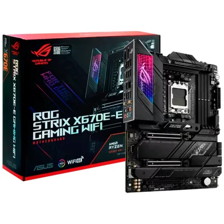 Placa Mae Rog Strix Gaming Ddr 5 Socket AM5 Chipset X670 Atx