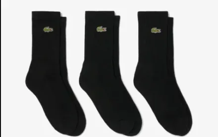 Lacoste Medias Sport X3 23 8VM 39