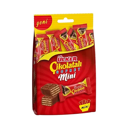 Mini Ulker Cikolatali Gofret 82g
