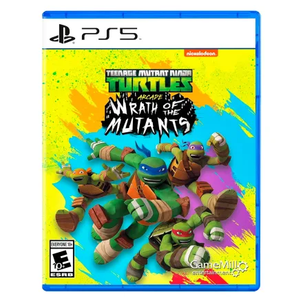 Jogo Teenage Mutant Ninja Turtles Arcade Wrath Of Mutants PS5