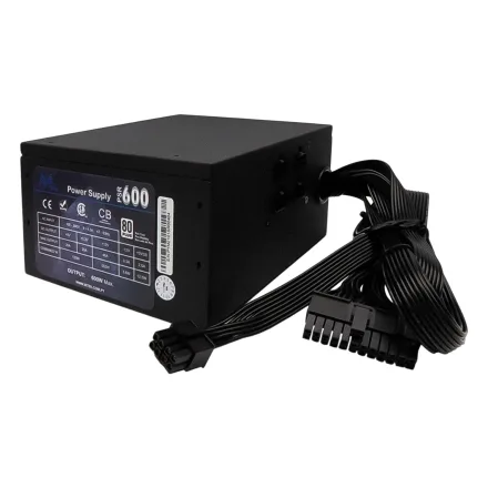 Fonte Mtek Psr 600 Atx 80 Plus Pfc Ativo Modular Bivolt