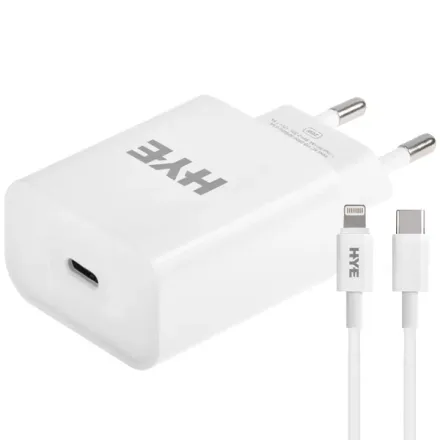 Carregador Hye 20 Watts Cabo Lightning