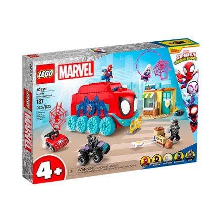 Juguete Construccion Lego Marvel Mobile Headquarters 187 Piezas