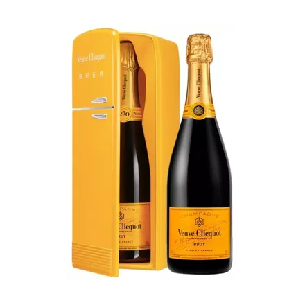 Champagne Veuve Clicquot Con Caja Cooler Brut 750ml