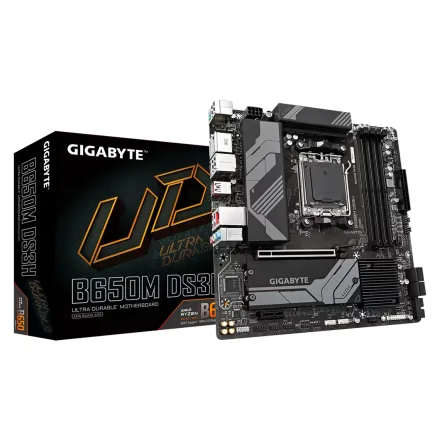 Placa Mae Gigabyte DS3H Ddr 5 Socket AM5 Chioset B650 Atx