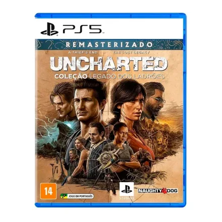 Jogo Uncharted Legacy Of Thieves Collection PS5 Remastered