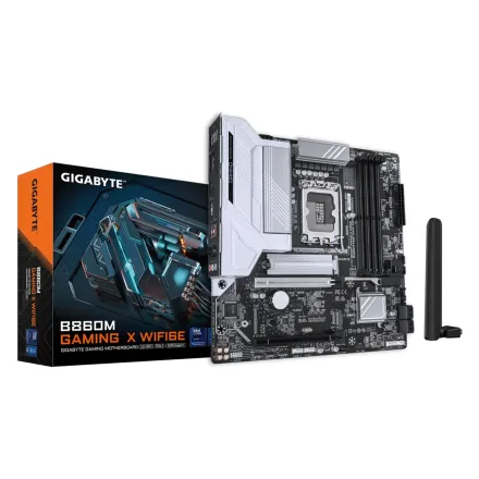 Placa Mae Gigabyte Gaming 6E Socket Lga 1851 Chipset B860 Microatx