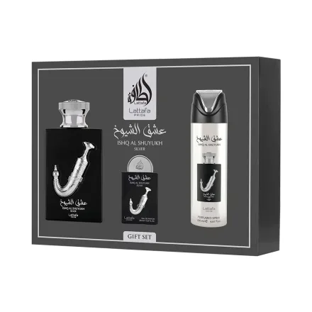 Lattafa Pride Ishq Al Shuyukh Silver Edp Deo 100ml 200ml 20ml