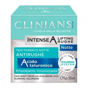 Creme Facial Clinians Antirrugas Noite Acido Hialuronico 50ml