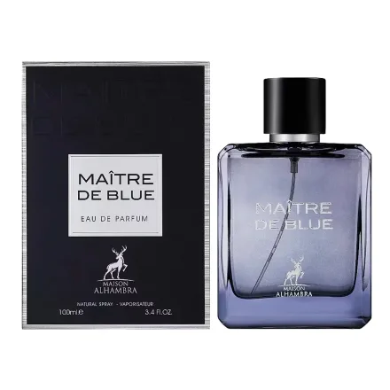 Perfume Maison Alhambra Maitre Blue Eau Parfum Masculino 100ml