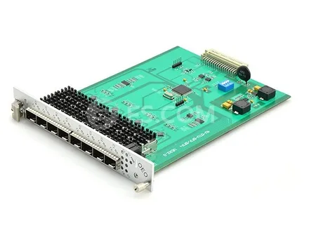 Mux Demux Placa 8 Portas Sfp Plus Wdm Transponder Oeo 10g