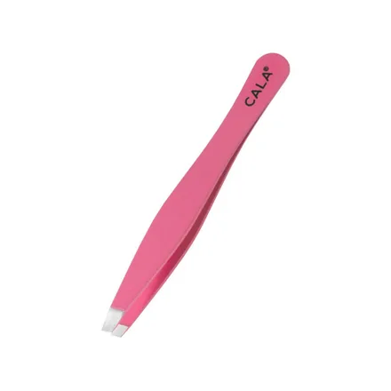 Pinza De Ceja Cala Slanted Tweezer Pink 50782