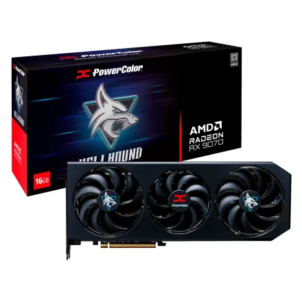 Radeon Rx 9070 Hellhound Oc Gddr 6 16g