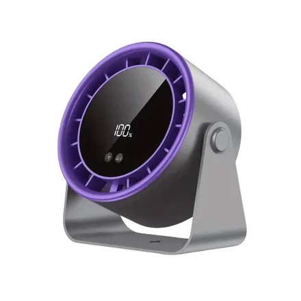 MINI VENTILADOR DE MESA LED CORES DIVERSAS 5V