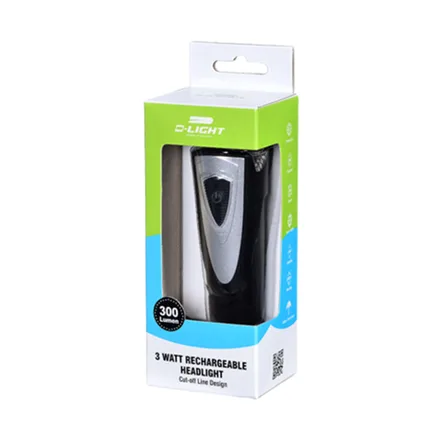 Luz Dianteira Bicicleta Dlight Cg 124P