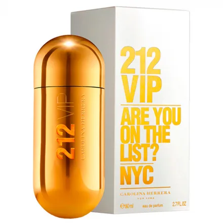 Perfume Carolina Herrera 212 Vip Eau Parfum Feminino 80ml