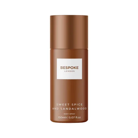 Body Spray Bespoke Sweet Spice Sandalwood 150ml
